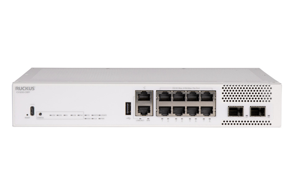 SWITCH 8P GIGA POE 2 X 10G SFP